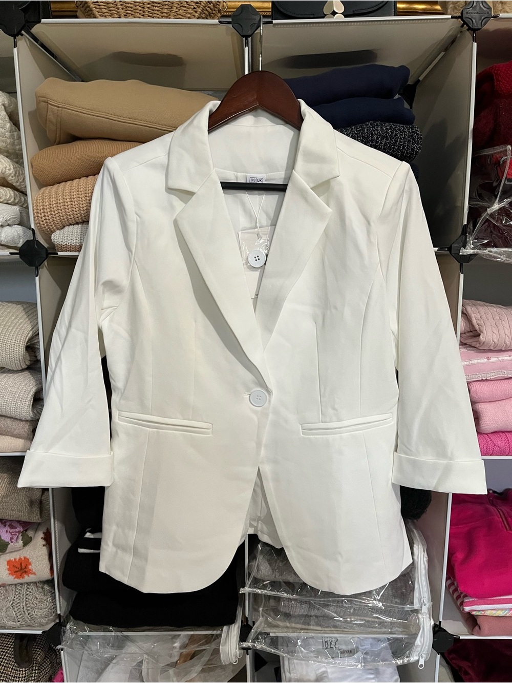 NWT White Blazer